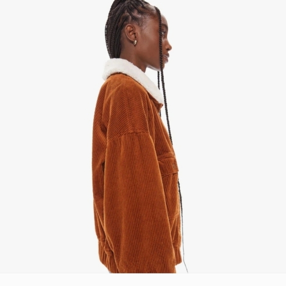 MOTHER The Springy Patch Bomber Jacket Worn Once - Picture 2 of 10